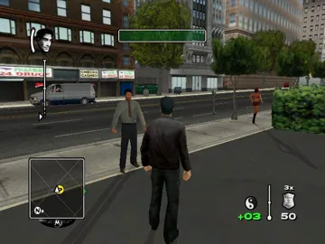 True Crime Streets of LA (USA) screen shot game playing